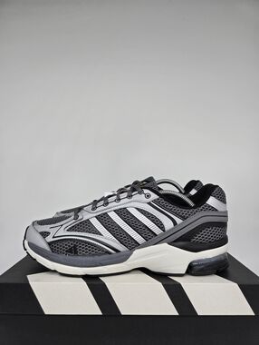 adidas Men's Spiritain 2000 Grey Matte Silver Black Shoes Size 10.5 New